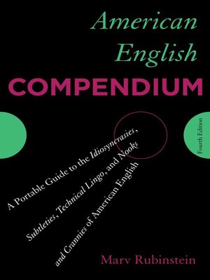cover image of American English Compendium